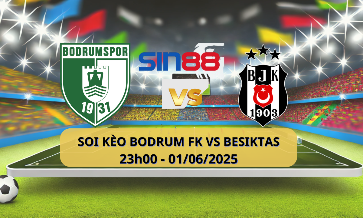 Trận đấu thể thao điện tử giữa Bodrumspor và Besiktas